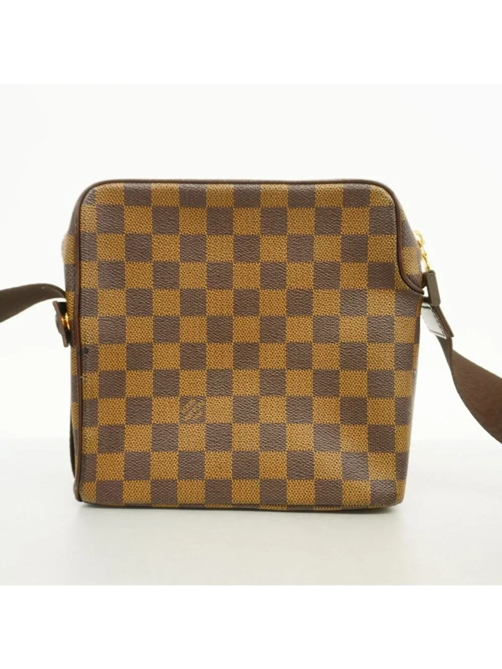 Louis Vuitton Shoulder Bag Damier Olaf PM Ebene